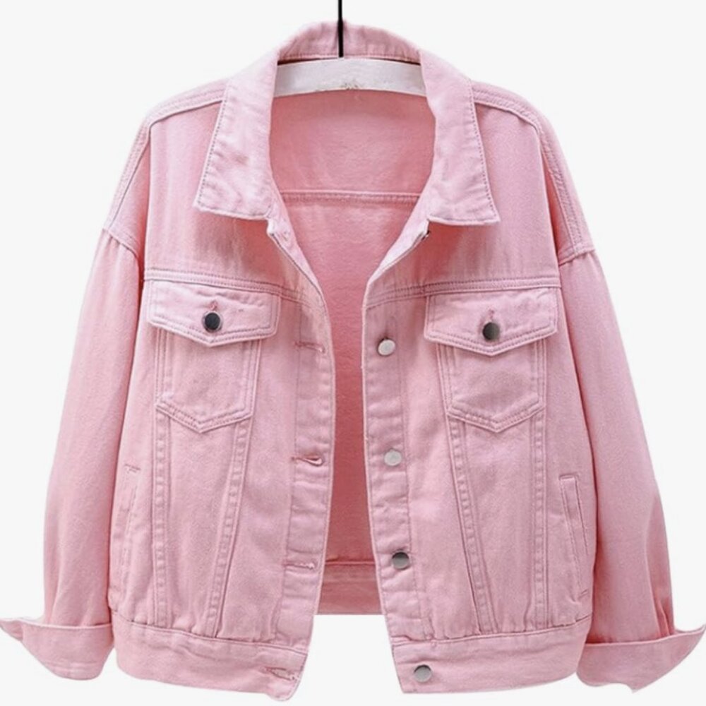Pink Jean Jacket